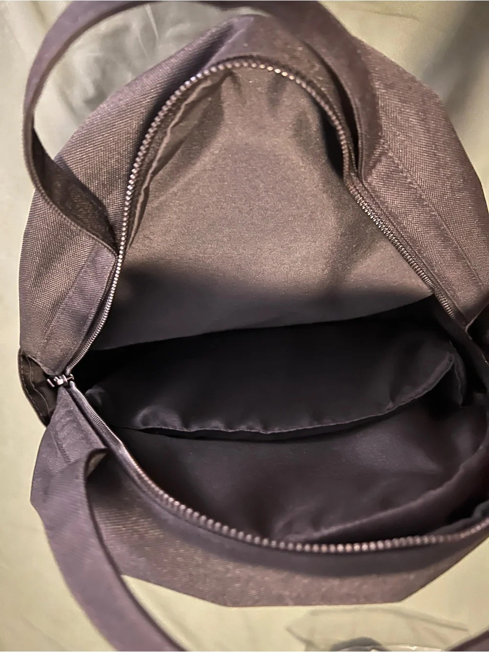 Classic Lightweight Black Backpack - Minimal Everyday - Back to School